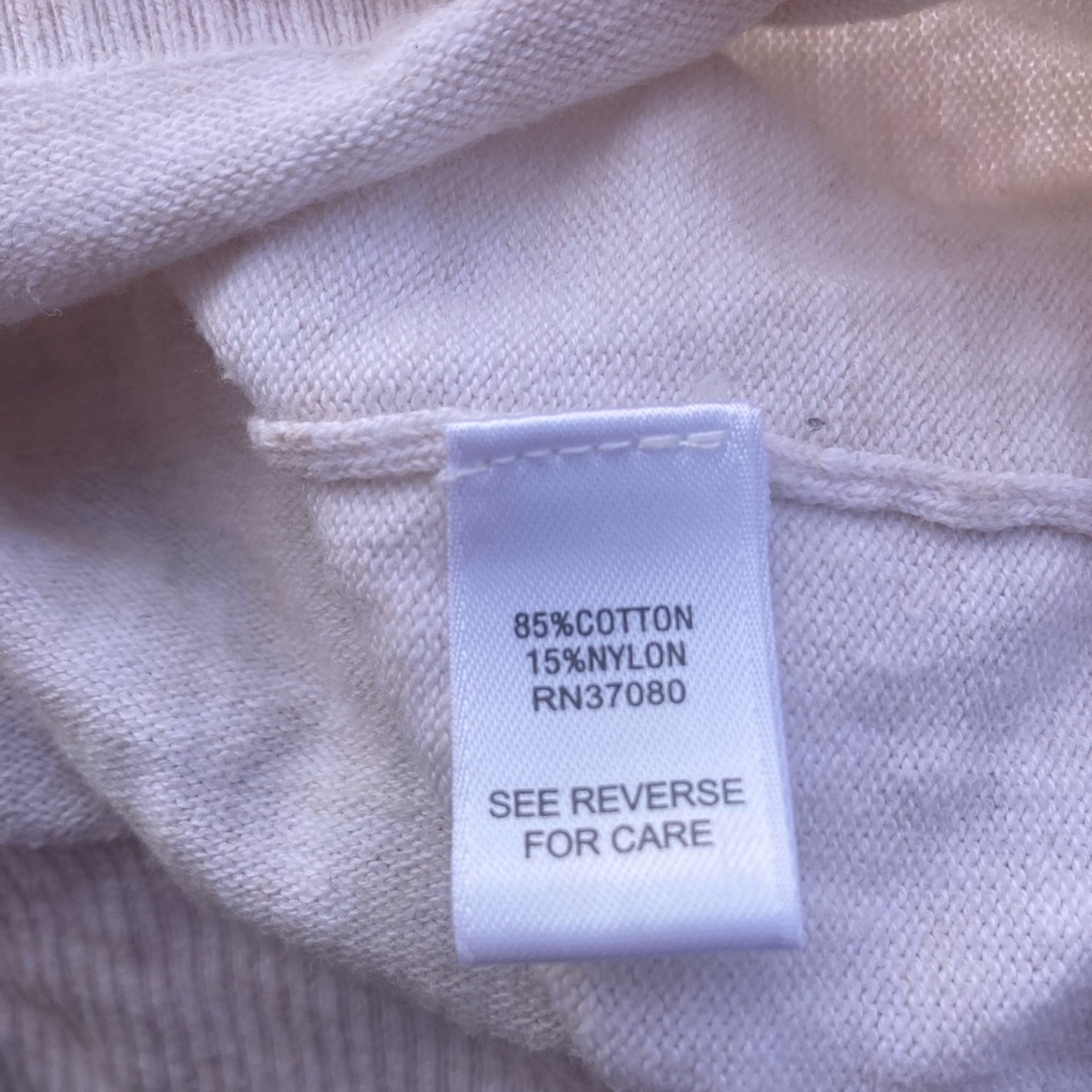 Cato cotton blend cream cardigan - Picture 3 of 9